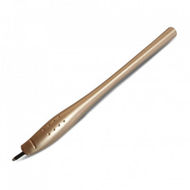 Crystal Cosmetics - Microblading Pen - U Shape - 18 U Shape 0.18 mm - Gold - Img 2
