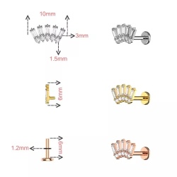 Gioiello Design Corona Helix Tragus 1.2x6mm - Img 4