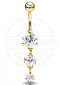 Piercing per Ombelico 1.6x10mm