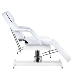 Poltrona estetica idraulica Tattoo Professionale Colore Bianco - Img 3