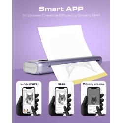 Pre ordine Stampante wireless A4 + 1 Box carta incluso - Img 3