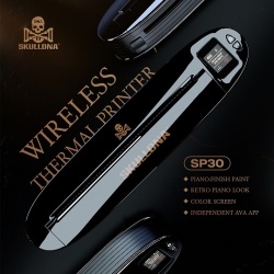 Stampante wireless Skulldna SP30 + Rotolo stencil omaggio - Img 5