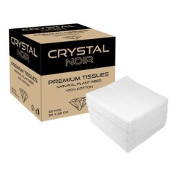 Tovagliette in Cotone Crystal Noir Premium - 60 Pezzi