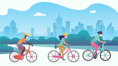 5 masuri de siguranta pentru a te deplasa cu bicicleta pe timp de Coronavirus