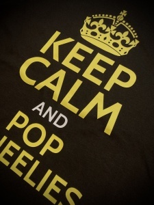 Tricou KEEP CALM and POP WHEELIES - Img 2