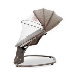 Balansoar electric Khalo, bluetooth, telecomanda, centura siguranta, timer oprire automata, spatar reglabil, 67 x 51 x 62 cm - Img 3