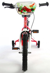 Bicicleta E&L Disney Cars 16 inch, frana de mana pe ambele roti, scaun si ghidon reglabil, sticla de apa, spite otel, roti gonflabile - Img 2