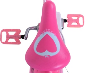 Bicicleta E&L Disney Princess 16 inch FW, frana de mana pe ambele roti, scaun si ghidon reglabil, cosulet pe ghidon, roti gonflabile, stopuri reflectorizante - Img 4