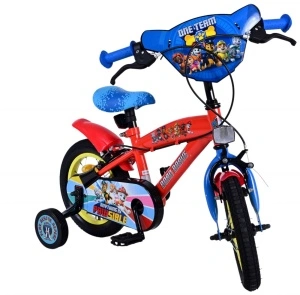 Bicicleta E&L Paw Patrol Core 12 inch, frana de mana pe roata fata, scaun si ghidon reglabil, spite metalice, roti gonflabile, stopuri reflectorizante - Img 5