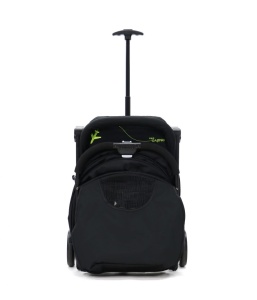 Carucior Asalvo sport, modul Troller-transport pe avion negru-verde - Img 7