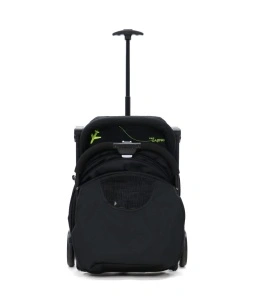 Carucior Asalvo sport, modul Troller-transport pe avion negru-verde - Img 7