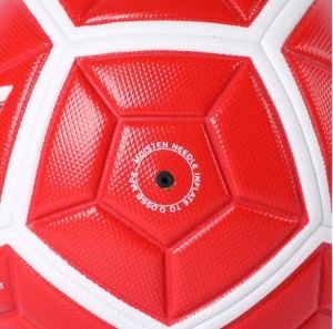 Mingie de fotbal Ferrari, marimea 5, rosu / alb - Img 2