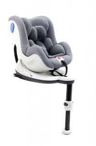Scaun auto Asalvo Virafix, 0-18 kg, Isofix, ajustabil pe inaltime, suport picioare, inclinare in 4 pozitii, protectie cervicala si laterala, rotire 360 grade