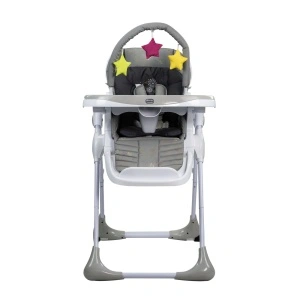 Scaun de masa Manet Dandelion, arcada cu jucarii, pliabil, compact, reglabil inaltime 6 pozitii, centura siguranta in 5 puncte, tavita reglabila si detasabila , 105 x 54 x 72 - Img 3