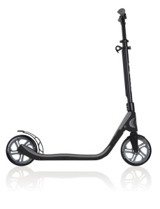 Trotineta Globber ONE NL 205, pliere cu clema în 1 secundă, ghidon reglabil 3 nivele, rulmenti ABEC 7, culoare negru - Img 6