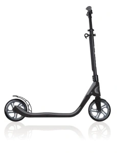 Trotineta Globber ONE NL 205, pliere cu clema în 1 secundă, ghidon reglabil 3 nivele, rulmenti ABEC 7, culoare negru - Img 6