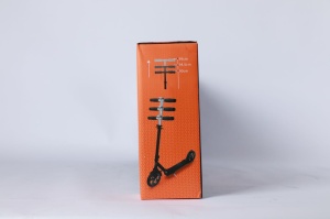 Trotineta Lamborghini, pentru adulti, 2 roti, cadru aluminiu, orange. - Img 6