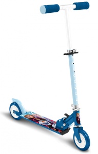Trotineta pliabila Disney Frozen, cu 2 roti, ghidon reglabil, platforma antiderapanta
