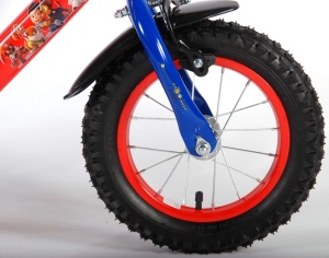 Bicicleta E&L Paw Patrol 12 inch, frana de mana pe roata fata, scaun si ghidon reglabil, spite metalice, roti gonflabile - Img 7