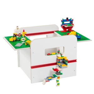 Cutie depozitare pentru jucarii cu display pentru constructii Lego