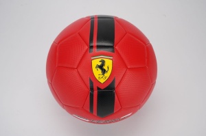 Mingie de fotbal Ferrari, marimea 5, rosie