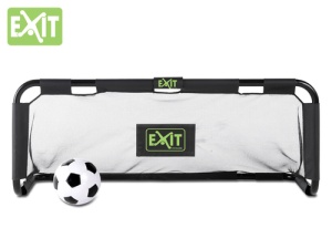 Poarta fotbal Panna 150x60 cm ( set 2 buc ), pliabila, cadru metalic negru, plasa rezistenta - Img 5