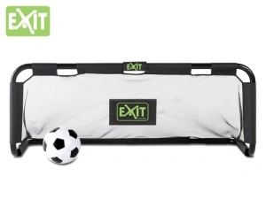 Poarta fotbal Panna 150x60 cm ( set 2 buc ), pliabila, cadru metalic negru, plasa rezistenta - Img 5
