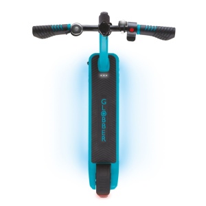 Trotineta Globber E-MOTION 11, platforma cu LED, clopotel ghidon, motor 200W, autonomie 9-11 km, viteza maxima 15mk/h - Img 4
