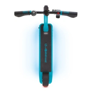Trotineta Globber E-MOTION 11, platforma cu LED, clopotel ghidon, motor 200W, autonomie 9-11 km, viteza maxima 15mk/h - Img 4