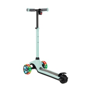 Trotineta Globber E-MOTION 4, ghidon reglabil pe inaltime, roti cu LED, motor 80W, autonomie 8-10 km, culoare verde - Img 2