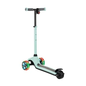 Trotineta Globber E-MOTION 4, ghidon reglabil pe inaltime, roti cu LED, motor 80W, autonomie 8-10 km, culoare verde - Img 2