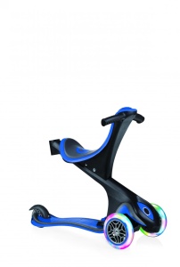 Trotineta Globber Evo 4 in 1 comfort lights albastra - Img 3