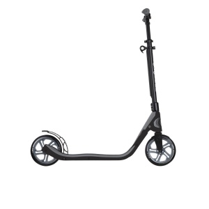 Trotineta Globber ONE NL 205, pliere cu clema în 1 secundă, ghidon reglabil 3 nivele, rulmenti ABEC 7, culoare gri - Img 5