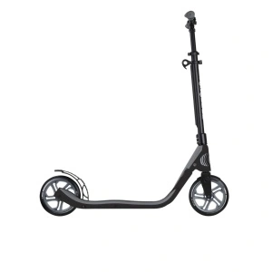 Trotineta Globber ONE NL 205, pliere cu clema în 1 secundă, ghidon reglabil 3 nivele, rulmenti ABEC 7, culoare gri - Img 5
