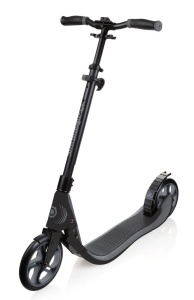 Trotineta Globber ONE NL 205, pliere cu clema în 1 secundă, ghidon reglabil 3 nivele, rulmenti ABEC 7, culoare negru - Img 7