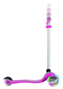 Trotineta Globber Plus My Free Up lights roz - Img 3