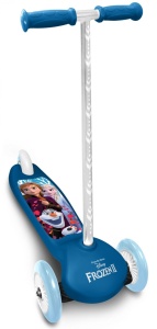Trotineta intuitiva Disney Frozen, 3 roti, platforma antiderapanta, manere ergonomice