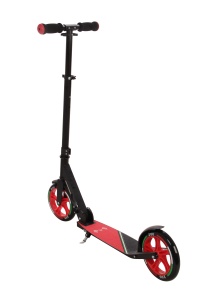 Trotineta pliabila Ferrari Junior cu roti 200 mm, neagra - Img 2