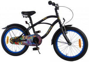 Bicicleta E&L Batman 18 inch, frana de mana tip "V" roata fata, scaun si ghidon reglabil, roti gonflabile - Img 2