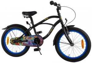 Bicicleta E&L Batman 18 inch, frana de mana tip "V" roata fata, scaun si ghidon reglabil, roti gonflabile - Img 2
