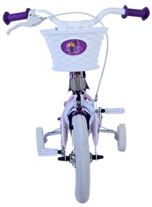 Bicicleta E&L Disney Wish 12 inch, frana de mana pe roata fata, scaun si ghidon reglabil, spite metalice, roti gonflabile, stopuri reflectorizante - Img 3