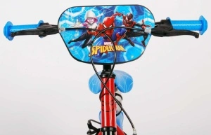 Bicicleta E&L Spiderman RB 14 inch, frana de mana pe roata din fata, sticla de apa, scaun si ghidon reglabil, roti ajutatoare - Img 4