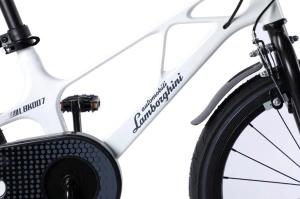 Bicicleta Lamborghini 16 inch, cadru magneziu, alba - Img 7