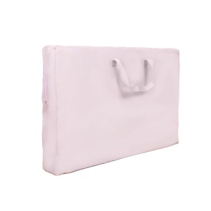 Patut Co Sleeper Asalvo Calm roz, reglabil 5 nivele de inaltime, picioare extensibile, material moale si usor de curatat, 80 x 65 x 84 - Img 2