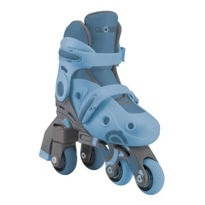 Role Globber INITIERE, reglabile 2 in 1, masura 26-29, rulmenti ABEC 9, culoare albastru - Img 2