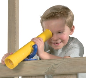 Telescop albastru / galben  - Img 2