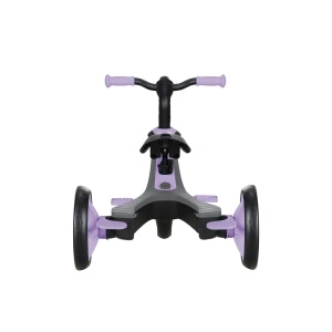 Tricicleta Globber EXPLORER 4 in 1, functie free wheel, scaun ajustabil, roti EVA, centura siguranta in 5 puncte, culoare violet - Img 3