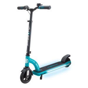 Trotineta Globber E-MOTION 11, platforma cu LED, clopotel ghidon, motor 200W, autonomie 9-11 km, viteza maxima 15mk/h - Img 5