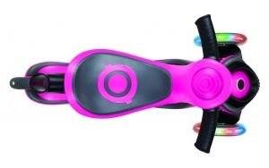 Trotineta Globber Evo 4 in 1 comfort lights roz - Img 2