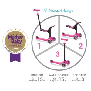 Trotineta Globber Evo 4 in 1 Roz - Img 4